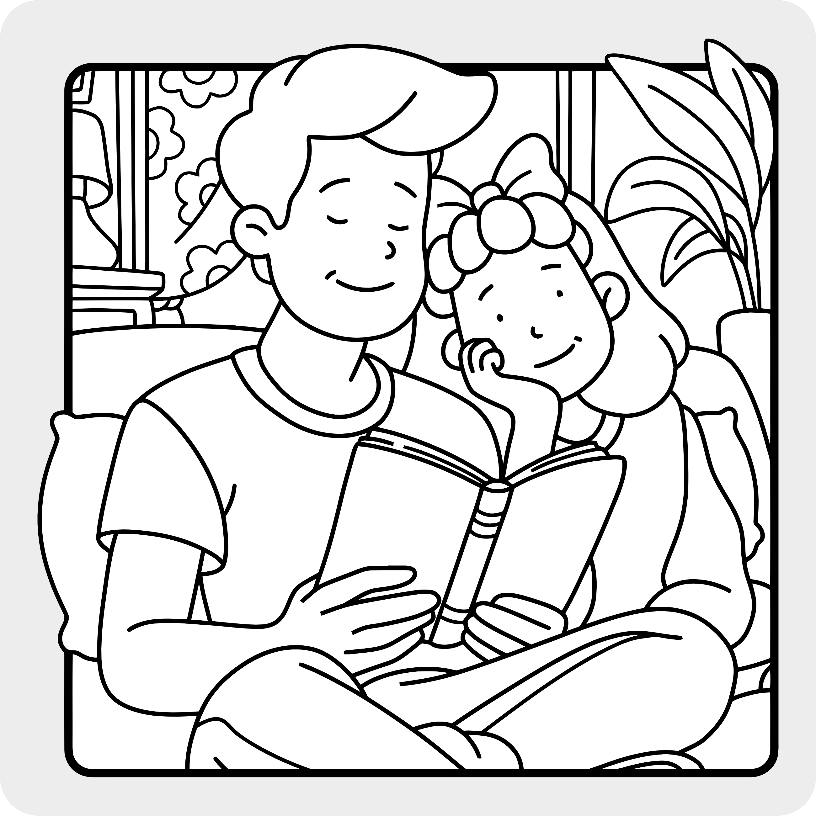 When we read together, time stands still